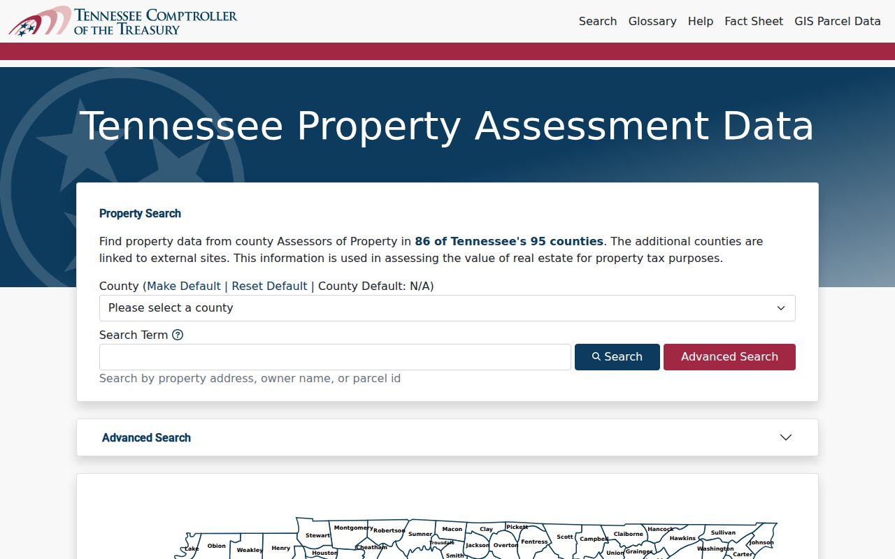 Clarksville people search through Tennessee property owner and address fields