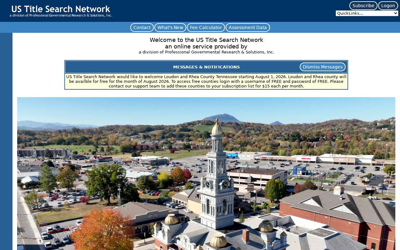 Clarksville people search deed subscription landing page